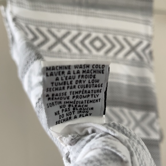 Cute Tribal Print Tank with Fringe - L - Picture 6 of 6